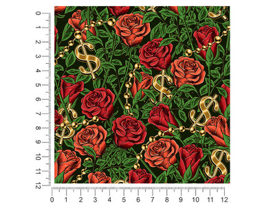 garden treasure floral 1ft x 1ft Craft Sheets
