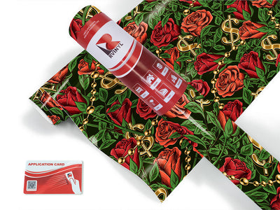 garden treasure floral Craft Vinyl Roll