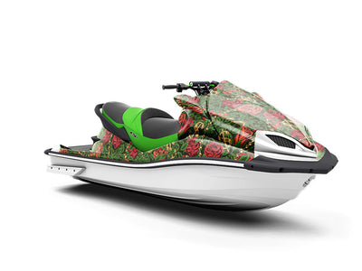 Garden Treasure Floral Jet Ski Vinyl Customized Wrap