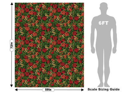 Garden Treasure Floral Vehicle Wrap Scale~Rwraps Series 914 Garden Treasure Floral Measurements~1