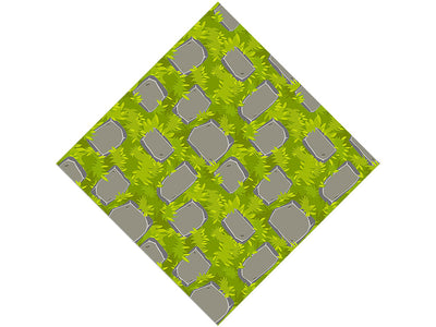 Garden Walk Cobblestone Vinyl Wrap Pattern