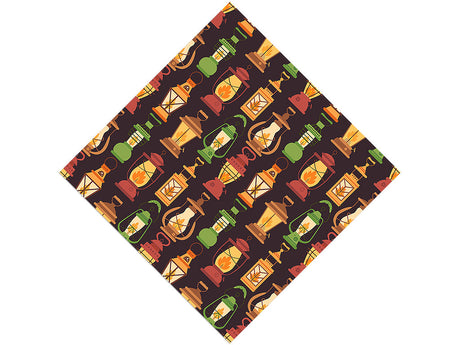 Gas Beacon Camping Vinyl Wrap Pattern