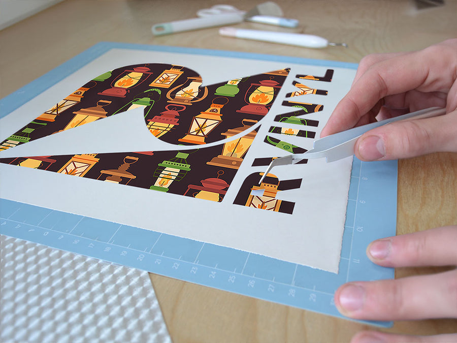 gas beacon camping Easy Weed Craft Vinyl