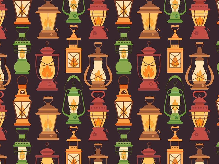 Gas Beacon Camping Vinyl Wrap Pattern~Rwraps Series 914 Digitally Printed Vinyl Wrap~0