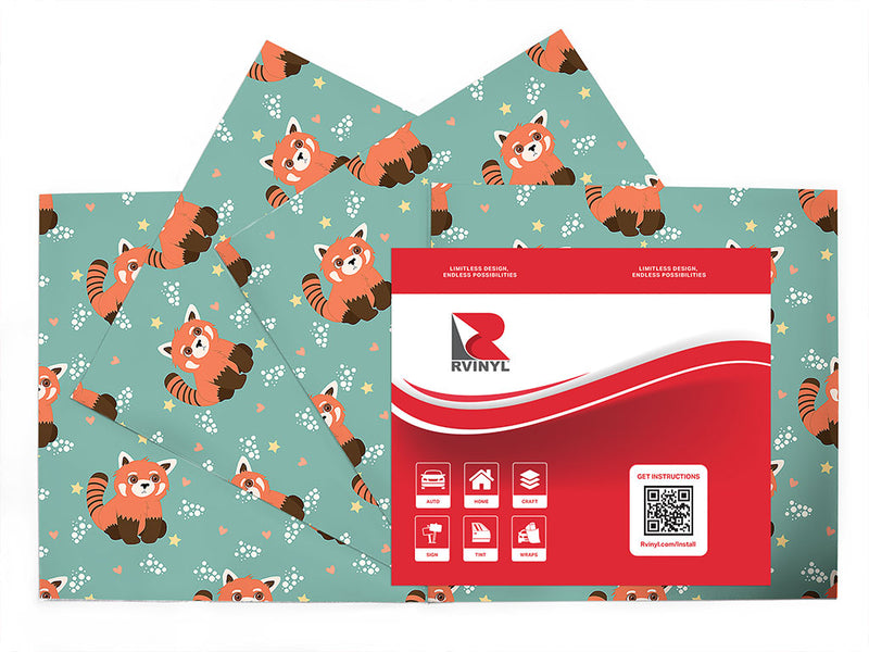 gazing out animal Craft Vinyl Sheet Pack