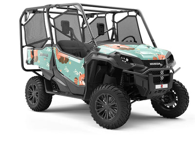 Gazing Out Animal Utility Vehicle Vinyl Wrap