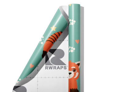 Gazing Out Animal Wrap Film Sheets~Rwraps Series 914 Gazing Out Animal Scrolled Sheet~3