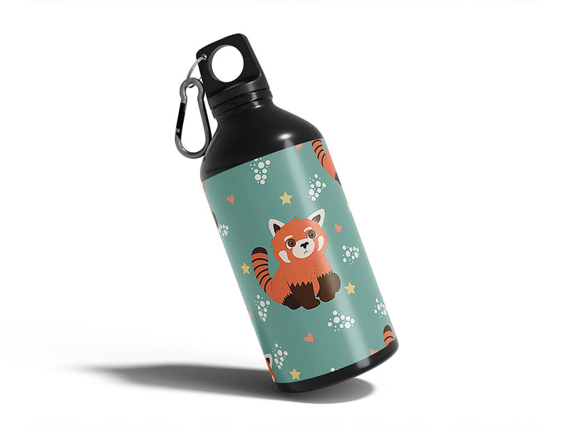 gazing out animal Water Bottle DIY Stickers