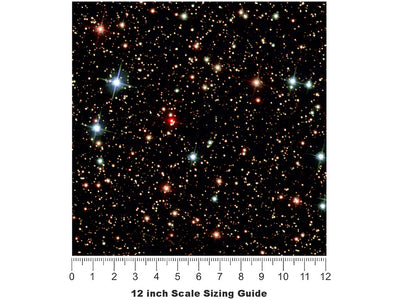 Gazly Designs Science Fiction Vinyl Film Pattern Size 12 inch Scale~Rwraps Gazly Designs Science Fiction Sizing Chart~2