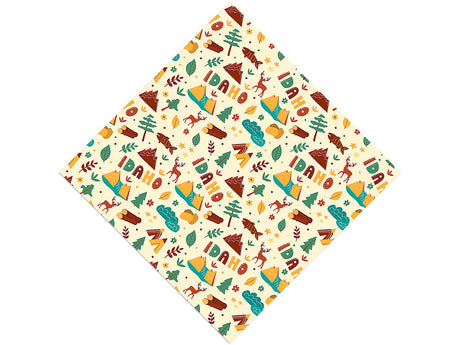 Gem State Americana Vinyl Wrap Pattern