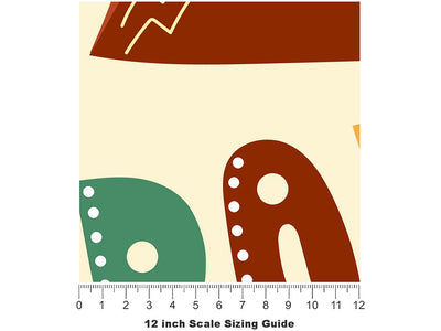 Gem State Americana Vinyl Film Pattern Size 12 inch Scale~Rwraps Gem State Americana Sizing Chart~3