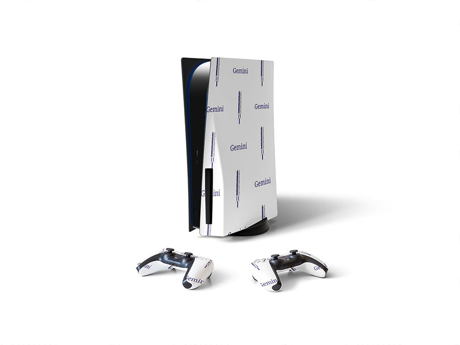 gemini swords astrology Sony PS5 DIY Skin