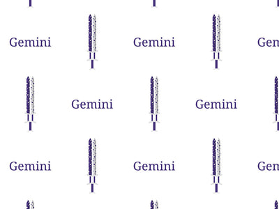 Gemini Swords Astrology Vinyl Wrap Pattern~Rwraps Series 914 Digitally Printed Vinyl Wrap~0