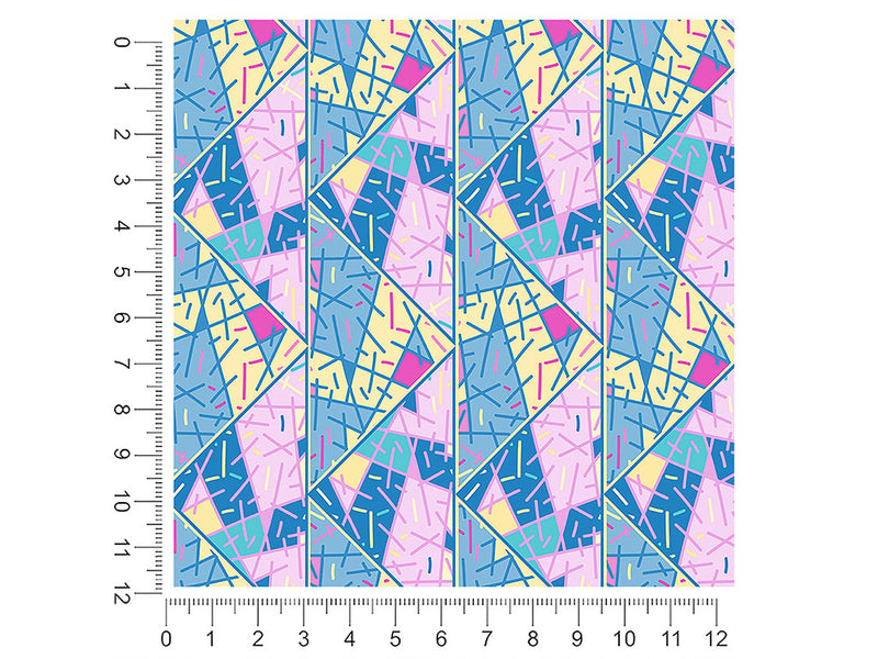 gender euphoria art deco 1ft x 1ft Craft Sheets