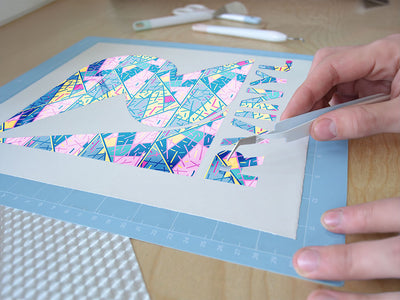 gender euphoria art deco Easy Weed Craft Vinyl
