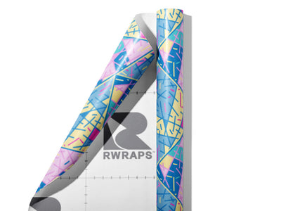 Gender Euphoria Art Deco Wrap Film Sheets~Rwraps Series 914 Gender Euphoria Art Deco Scrolled Sheet~3