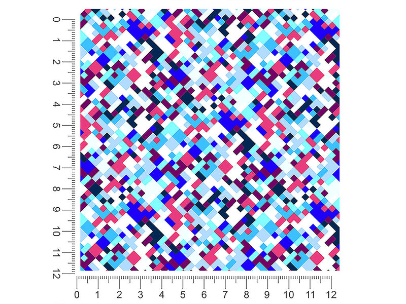 gender reveal pixel 1ft x 1ft Craft Sheets