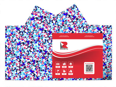 gender reveal pixel Craft Vinyl Sheet Pack