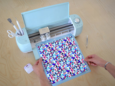 gender reveal pixel Cricut Compatible Vinyl