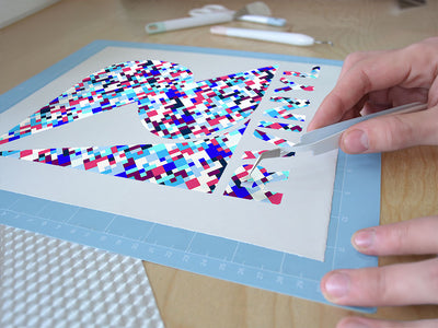 gender reveal pixel Easy Weed Craft Vinyl