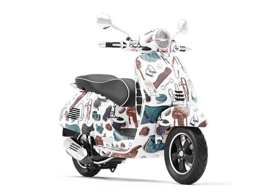 General Saddlery Sport Vespa Scooter Wrap Film