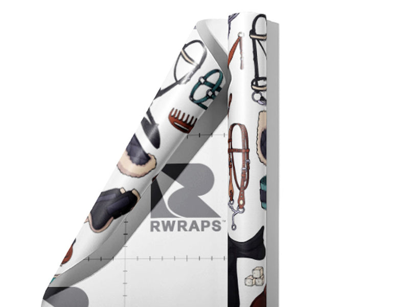 General Saddlery Sport Wrap Film Sheets~Rwraps Series 914 General Saddlery Sport Scrolled Sheet~3