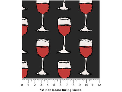 Generous Pour Alcohol Vinyl Film Pattern Size 12 inch Scale~Rwraps Generous Pour Alcohol Sizing Chart~2