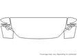 g70 3M Clear Bra Hood Precut PPF Diagram
