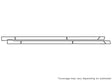 g80 Avery Dennison Clear Bra Door Cup Precut PPF Diagram