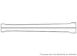 g80 Avery Dennison Clear Bra Door Cup Precut PPF Diagram