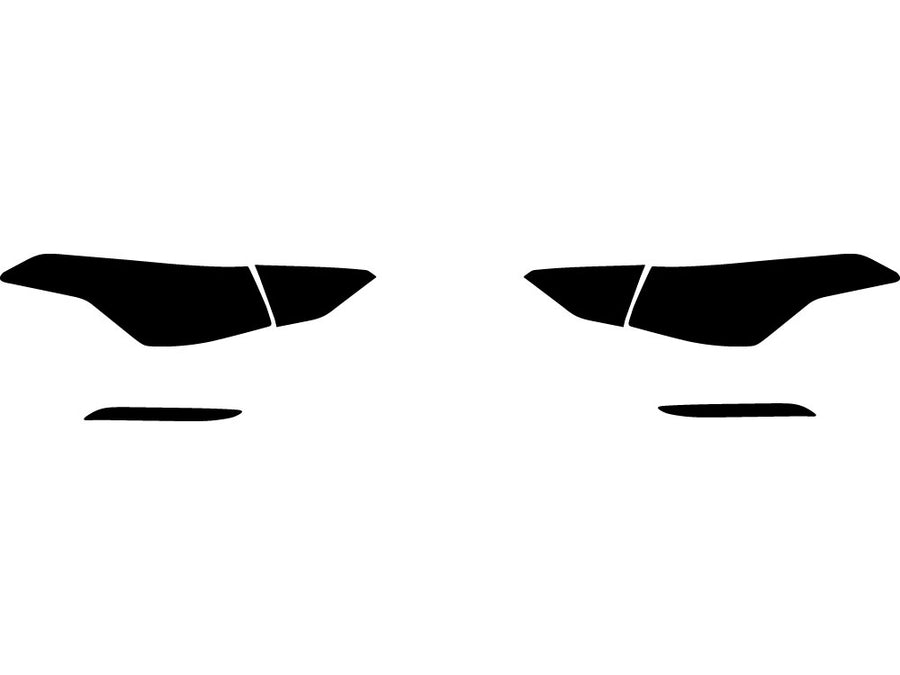 g80 Precut Tail Light Tint Diagram