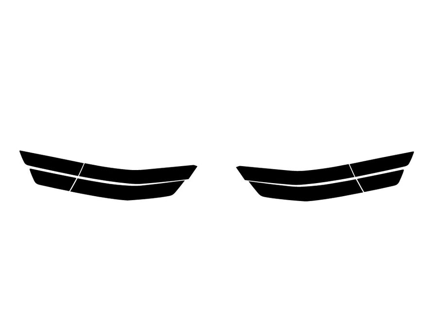 g80 Precut Tail Light Tint Diagram