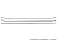 g90 Avery Dennison Clear Bra Door Cup Precut PPF Diagram