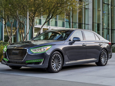 genesis g90 2017-2019 Headlight Protection Installation Location
