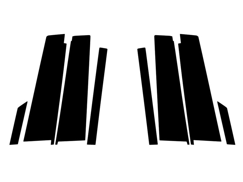 genesis g90 2023-2023 Camo Pillar Trim Diagram