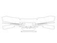 g90 3M Clear Bra Door Cup Precut PPF Diagram