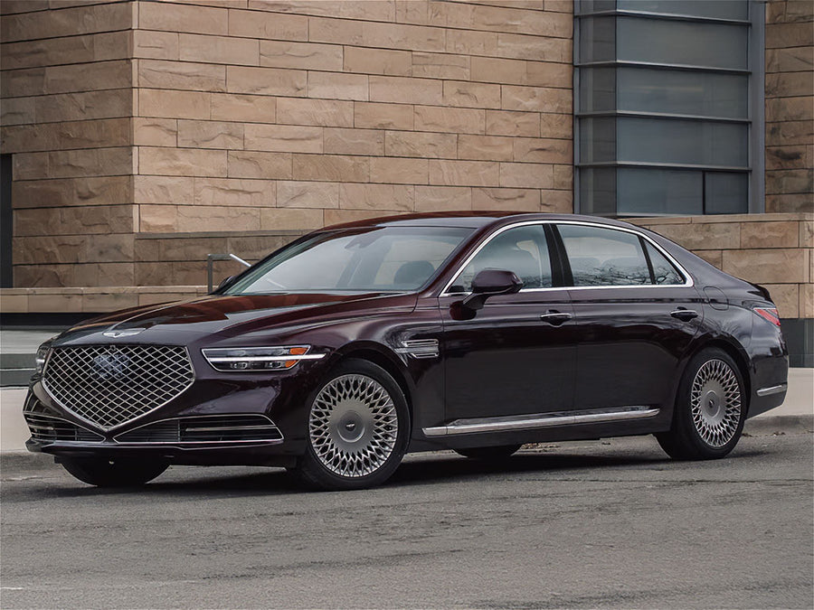 genesis g90 2017-2022 Carbon Fiber Pillar Trim