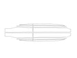 gv60 3M Clear Bra Door Cup Precut PPF Diagram