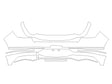 gv80 Avery Dennison Clear Bra Door Cup Precut PPF Diagram