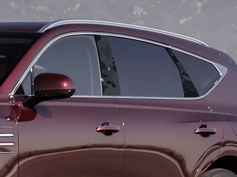 genesis gv80 2022-2024 Camo Pillar Cover Diagram