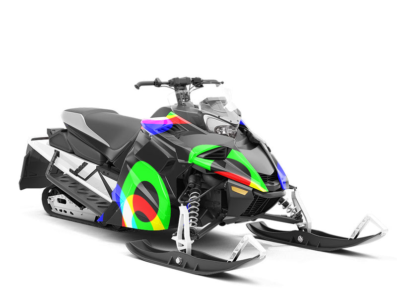 Genetic Engineering Retro Custom Wrapped Snowmobile