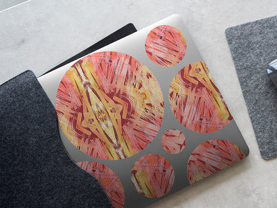 genetic engineering watercolor DIY Laptop Stickers