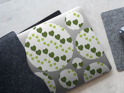 gentle fall heart DIY Laptop Stickers