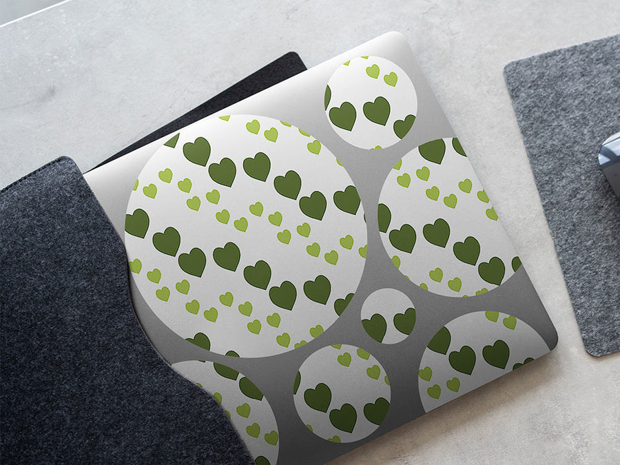 gentle fall heart DIY Laptop Stickers