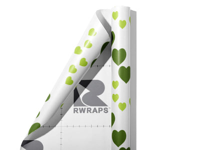 Gentle Fall Heart Wrap Film Sheets~Rwraps Series 914 Gentle Fall Heart Scrolled Sheet~3