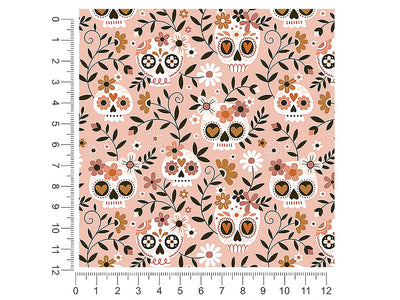 gentle soul skull and bones 1ft x 1ft Craft Sheets