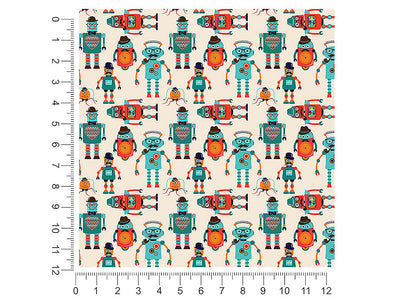 gentleman bots science fiction 1ft x 1ft Craft Sheets