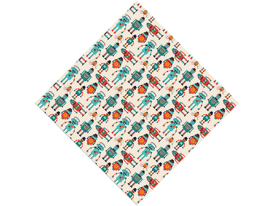 Gentleman Bots Science Fiction Vinyl Wrap Pattern