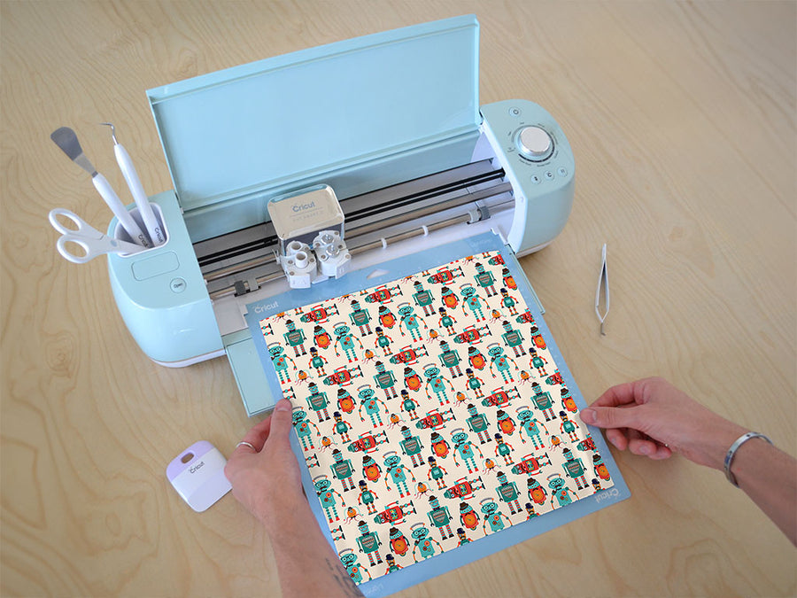 gentleman bots science fiction Cricut Compatible Vinyl