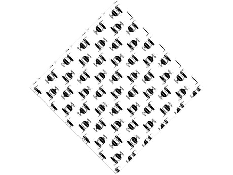 Gentlemen Please Alcohol Vinyl Wrap Pattern